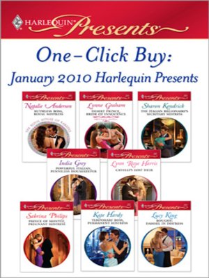 cover image of January 2010 Harlequin Presents